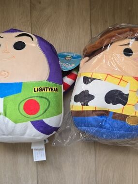 Disney Squishmallow Buzz Lightyear & Woody Plush Duo